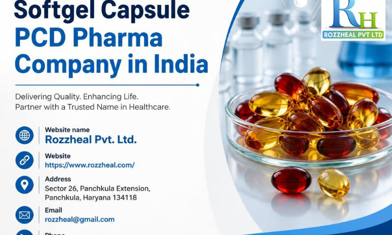Softgel Capsule PCD Pharma Company in India
