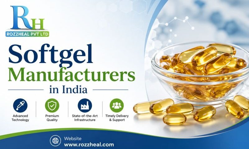 Softgel Manufacturers in India